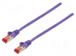 Patch cord | S/FTP | Cat: 6 | RJ45 plug,both sides | stranded | CCA | 10m