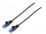 Patch cord | U/UTP | Cat 6a | RJ45 plug,both sides | stranded | Cu | 20m