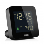 Braun BC09-DCF Digital alarm clock Black