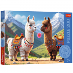 M&auml;nguala | PC | Konsoolid | Tarvikud // Harivad m&auml;nguasjad | Interaktiivsed | Loomingulised | Kunstilised // Puzzle - 200 - Kolorowe lamy - Trefl 13356