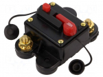 Fuse: automatic | automotive | 200A | black | 12&divide;48VDC | 78x52x37mm
