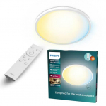 PHILIPS Valen CL650 AIO RD W 22W 22-27-40-65K WG griestu gaismeklis 8721103060785 929004740201