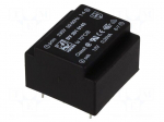 Transformer: encapsulated | 0.35VA | 230VAC | 12V | 29mA | Mounting: PCB