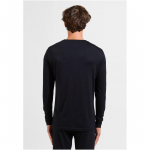 Odlo BL TOP crew neck l/s MERINO 200 men's T-shirt, size M, black