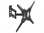 Holder | 30kg | 23&divide;55" | black | Arm len: 382mm | plastic,steel