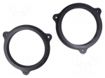 Spacer ring | MDF | 165mm | Renault | impregnated