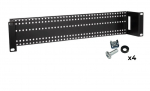 Universaalne 2U paigalduspaneel-alus 19" RACK kappidele