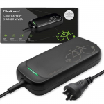 Qoltec Szybka Ładowarka Pro do roweru elektrycznego Bosch 36V | 42V | 2A | Bosch plug | wodoodporna +kabel zasilający