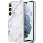 Guess GUHCS23MPCUMAH Hardcase Marble for Samsung Galaxy S23+ S916 / white