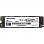 Patriot P320 512GB (PCIe 3.0 x4, NVMe 1.3, M.2 2280)