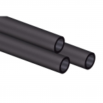 Corsair XT Hardline Satin 14 mm, tube (black (matt), 3x 14 mm tube with 1 meter length, satin finish)