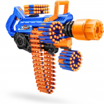 ZURU XSHOT Insanity - Blaster Smoke N Barrel, dart blaster incl. 72 darts