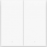 Aqara Smart Wall Switch H1 EU Double Rocker Without Neutral Gray (WS-EUK02-G)