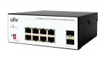ISW2000-8T2GP-POE-IN ~ Industriāls PoE switch komutators 8FE(PoE)+2GE (SFP) 135W