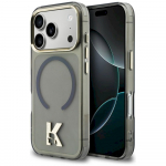 Karl Lagerfeld IML K Head Logo Case MagSafe for iPhone 17 Pro / black