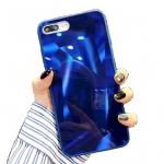 Fusion Diamond Stone Back Case Silikona Aizsargapvalks Priek&scaron; Apple iPhone 11 Pro Max Zils
