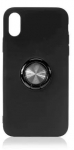Fusion ring silikona aizsargapvalks ar magnetu Apple iPhone 12 Pro Max melns