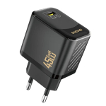 Dudao A28 45W tīkla lādētājs | 45W | GaN | USB-C | melns