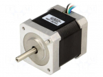 Motor: stepper | 4VDC | Shaft: D spring | max.313mNm | 1.2A