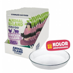 ANIMAL ISLAND Everyday Chicken with lamb in broth Box - wet cat food - 12x85g + free plate