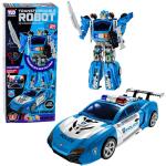 M&auml;nguala | PC | Konsoolid | Tarvikud // M&auml;nguasjad ja m&auml;ngud lastele // Auto Robot 2w1 Samoch&oacute;d Policyjny Wyrzutnia Małe Roboty Światła Dźwięki