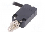 Limit switch | pin plunger &Oslash;8mm and additional fixation | 10A