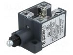 Limit switch | metal plunger | NC x2 | 10A | max.400VAC | max.250VDC