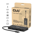 CLUB3D 9-1 Dual HDMI&trade; USB-C&reg; Hub PD3.0 100W