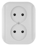 Elektrimaterjalid // Elektrimaterjalide v&auml;ljam&uuml;&uuml;k | Madalate hindade kampaaniad // Gniazdo wtyczkowe podw&oacute;jne -topaz- p/t 2x2p 16a, 250v, abex