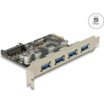 Delock PCI Express kaart > 4 x v&auml;lised USB 3.0 porti