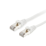 Kaabel EQUIP Equip Patchkaabel Cat6 S/FTP 2xRJ45 20.00m White LSZH Polybag