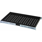 DIGITUS riiul 1HE 44x483x737mm kuni 100KG Black
