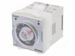 Timer | 0,05&divide;10min | DPDT | 250VAC/3A,250VAC/5A,30VDC/3A,30VDC/5A
