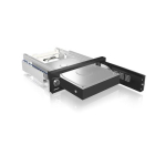 We-Ra. IcyBox 3,5" SATA-II 1x5,25" korpuses IB-168SK-B (b)