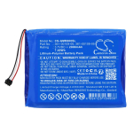 2000 mAh for Garmin 361-00109-00,361-00109-05