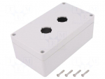 Enclosure: for remote controller | X: 90mm | Y: 160mm | Z: 60mm | IP66