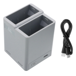 USB Two-way Charging Hub Battery Charger for DJI Mini 3, Mini 3 Pro Drone Quadcopter