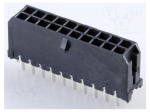 Connector: wire-board | plug | male | PIN: 20 | MICRO | Urated: 600V | THT