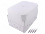 Enclosure: multipurpose | X: 180mm | Y: 254mm | Z: 165mm | TK PC | grey