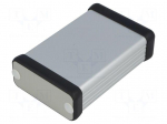 Enclosure: with panel | 1455 | X: 54mm | Y: 80mm | Z: 23mm | aluminium