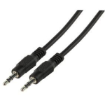 Cable iLike  Kabelis 3.5mm uz 3.5mm stereo spraudnis 0.5m