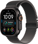 Nutikell Apple Watch Ultra 4 GPS + Cellular 49mm Black Titanium korpus Black Titanium Milanese rihmaga - L