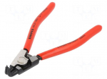 Pliers | for circlip | external | 3&divide;10mm | Pliers len: 125mm | angular
