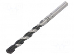 Drill bit | for concrete | &Oslash;: 11mm,7/16" | L: 150mm | metal | blister
