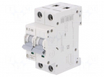 Circuit breaker | 230/400VAC | Inom: 6A | Poles: 2 | DIN | Charact: C | 6kA