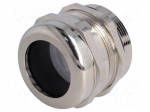 Cable gland | PG36 | IP68 | Mat: brass | Body plating: nickel