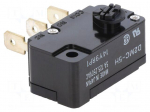 Microswitch SNAP ACTION | without lever | SPDT | 5A/230VAC | ON-ON