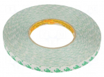 Tape: fixing | W: 12mm | L: 50m | acrylic | Application: fixing,bonding