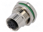 Socket | M12 | PIN: 5 | female | B code-Profibus | THT | IP65/IP67 | 60V | 4A