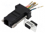 Transition: adapter | RJ45 socket,D-Sub 9pin female